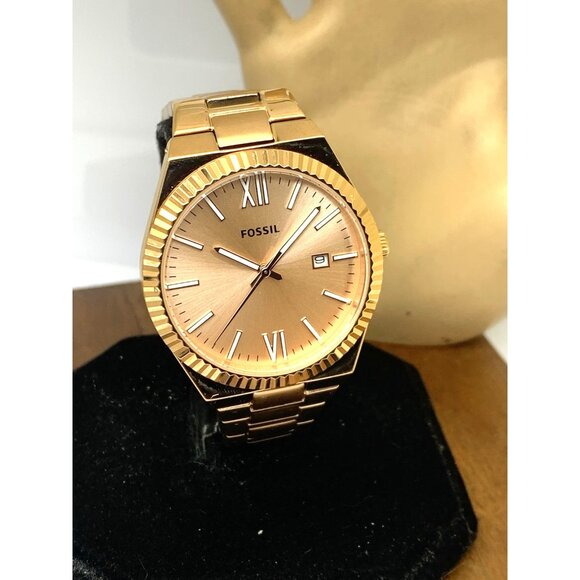 Fossil Women\'s Watch ES5258 Scarlette Quartz Rose Gold Tone Stainless Steel 38mm main image 8